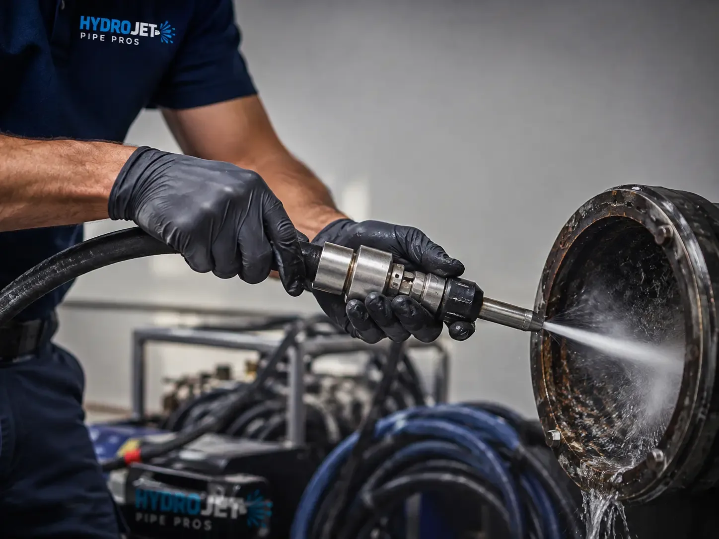 Hydro Jet Pipe Descaling in Falfurrias, TX